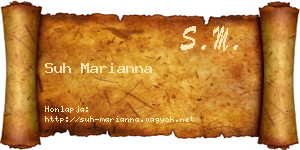 Suh Marianna névjegykártya